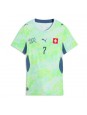 Švýcarsko Breel Embolo #7 Venkovní Dres pro Dámské MS 2026 Krátký Rukáv